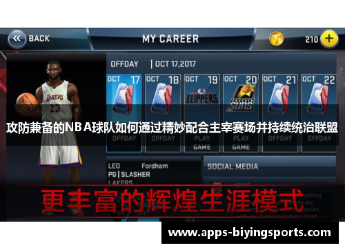 攻防兼备的NBA球队如何通过精妙配合主宰赛场并持续统治联盟