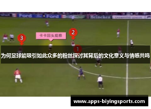 为何足球能吸引如此众多的粉丝探讨其背后的文化意义与情感共鸣