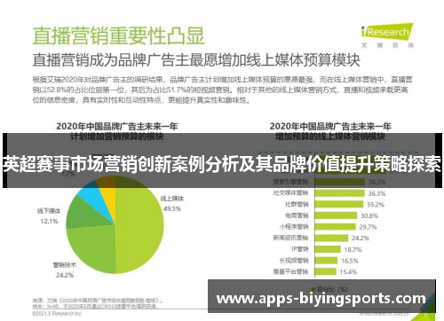 英超赛事市场营销创新案例分析及其品牌价值提升策略探索
